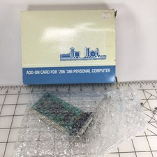 ISA parallel port card 8 bit HMC HM83453 picture