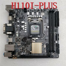 For Asus H110I-PLUS Motherboard Master Series Mini-ITX LGA1151 DDR4 32G Tested picture