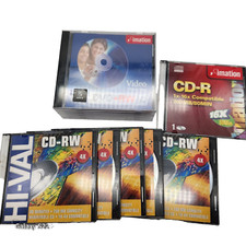 CD-RW, CD-R, DVD+RW Imation HI-VAL NEW Sealed SEE Pictures Mixed Lot picture