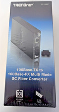Trendnet 100Base-TX to 100Base-FX Multi Mode SC Fiber Converter TFC-110MSC picture