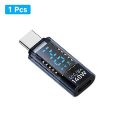 1pcs USB C 140W Adapter LED 40Gbps Type C Extender USB4 Thunderbolt Meter Tester picture