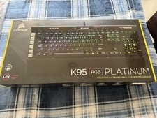 Corsair K95 RGB Platinum Wired USB Gaming Keyboard, Black, QWERTY English picture