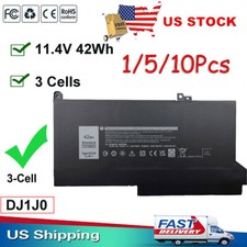 LOT DJ1J0 BATTERY FOR DELL LATITUDE 12 7280 7290 13 7380 7390 14 7480 7490 42WH picture