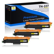 3PK TN227 Yellow Toner Cartridge for Brother TN227YL DCP-L3510CDW DCP-3550CDW picture