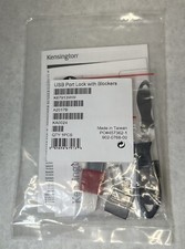 NEW & SEALED Kensington K67913WW USB Port Lock with Blockers picture