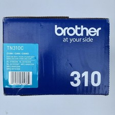 Brother TN310C Cyan 1500 Page High Yield Toner Cartridge New Sealed OEM picture