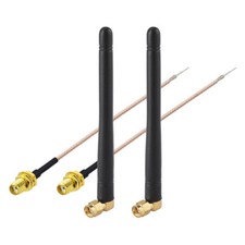 2-Pack 868MHz 915MHz Zigbee RFID Antenna + SMA Pigtail Cable for Smart Home picture