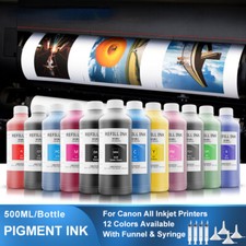 500ML Pigment Ink For Canon PFI-120 PFI-320 PFI-102 PFI-104 PFI-707 PFI-710 picture