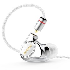 BASN Metalen 4 Drivers inEar Monitor Headphones, Wired Earbuds, White picture