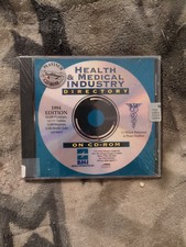1993-94 Edition Health & Medical Industry Directory CD-ROM Sealed Vintage RARE picture