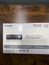 D-Link AC1200 MU-MIMO Wi-Fi USB Adapter DWA-182 SEALED picture