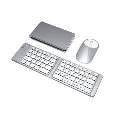 Portable Foldable Bluetooth Keyboard And Mouse Set , Portable Wireless picture