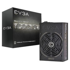 EVGA SuperNOVA 1600 T2 80+TITANIUM 1600W ECO Mode Fully Modular NVIDIA SLI Cross picture
