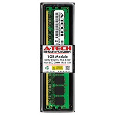 1GB DDR2 PC2-6400 DIMM (Replacement for Elpida EBE10UE8AFFA-8G-F) Memory RAM picture