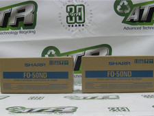 Sharp FO-50ND Black Toner Cartridge New in Open Box Condition Lot of 2 picture