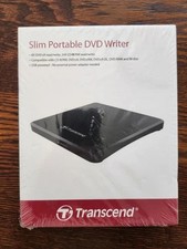 NEW  Transcend TS8XDVDS-K 8K Extra Slim Portable DVD Writer 8X Read and Write picture