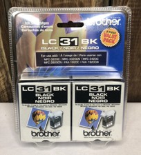 One Pack Of Genuine Brother LC31BK Black Ink Printer Cartridges Expired picture