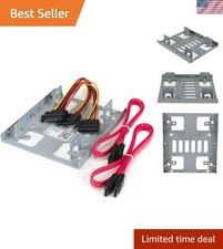 StarTech Dual 2.5in to 3.5in SATA Bracket Kit, TAA BRACKET25X2 picture