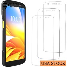 USA 3X Tempered Glass Screen Protector for Zebra TC22 TC27 Barcode Scanner STOCK picture