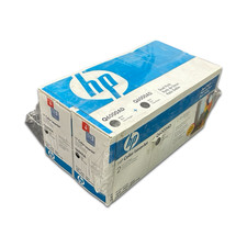 HP Q6000A Black Toner Cartridge LaserJet | 1600, 2600, 2605 | OEM 2 Pack picture