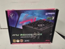 MSI - MPG A1000GS PCIE5, 80+ Gold Full Modular Gaming Power Supply picture