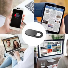 Webcam Cover Slider Magnetic Camera Privacy Shutter for Laptop Tablet PhoneView picture