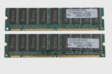 IBM 01K1140 01K2670 64MB 3.3V 100MHZ ECC DIMM MEMORY MODULE 168 Pin (QTY 2) picture