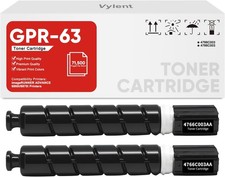 GPR-63 Black Toner Cartridge 2-Pack High Yield GPR63 4766C003AA Canon 3055 picture