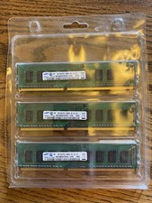 RAM SDRAM 3GB (3x1GB) PC3-10600U Samsung Memory picture