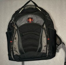 Swiss Gear The Synergy Business Gear Laptop Backpack Black Gray picture
