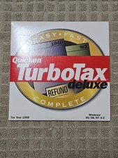1999 TurboTax Deluxe Software Federal + State picture