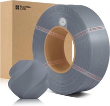 Bamboo Lab PLA Matte Filament Refill Ash Gray 11102 1.75Mm, 3D Printer Filament picture