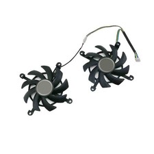 Set Suitable For Colorful GTX1650 1660TI RTX2060 graphics card fan Left+Right picture