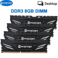 Q-PERTORS 32GB DDR3 1600MHZ RAM PC3 1.5V 240-P Non-ECC DIMM Desktop Memory 4x8GB picture