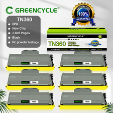 6PK TN360 TN330 Toner Cartridge fits Brother DCP-7030 MFC-7440N MFC-7840W L-2150 picture