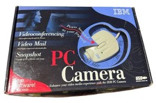 Vintage IBM PC Camera 33L4889 USB Webcam New Sealed NOS Windows 98 2000 picture