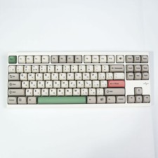 9009 Retro Gray MOA Profile Dye Sublimation PBT Keycap Set picture