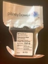 GENUINE PITNEY BOWES  797-0 RED INK K700 POSTAGE MAILSTATION SEALED BRAND NEW picture