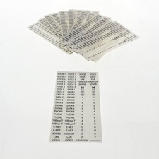 10pk Leviton 41080-LEB San #900 Data Code 9E29F0 Labels Set for Data Phone Voice picture