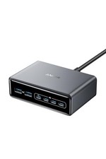 Anker Prime A2683 200W GaN Desktop Charger 6 Port USB-C USB-A Black PD Japan New picture