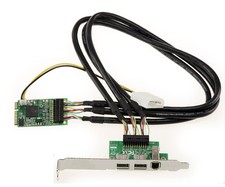 Firewire 400 And 800 IEEE1394 A/B Controller Card On mPCIe Port TI XIO2213BZAY picture