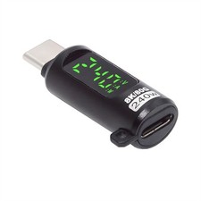 CY 80Gbps USB5.0 Extension Adapter Male to Female Smart LED Display 240W 8K 5K picture