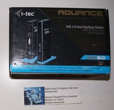 USB 3.0 I-Tec Dual Docking Station Advance Series HDMI DVI Full HD Video picture