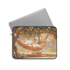 Kawaii Anime Cat Laptop Sleeve 13