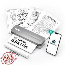 CamScanner P1 Pro Ink-Free Thermal Printer, US Letter Bluetooth Mobile picture