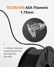 ASA Filament 1.75mm, 1kg Green picture