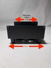 COOLING FAN KIT STAND Fits CB TRANSCEIVERS QUIET FANKIT STAND ONLY STEEL picture