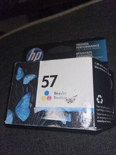 Genuine HP 57 Tri-Color Ink Cartridge C6657AN OEM New Sealed Dec 2017 picture