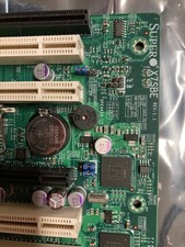 SuperMicro X7SBE REV 1.1 ATX Motherboard LGA 775 w/ CPU 4GB RAM I/O Plate picture