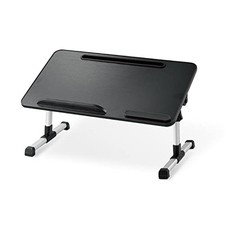 ELECOM Computer Desk Low Table Folding 5 Height Levels 4 Angle Levels Adjustable picture